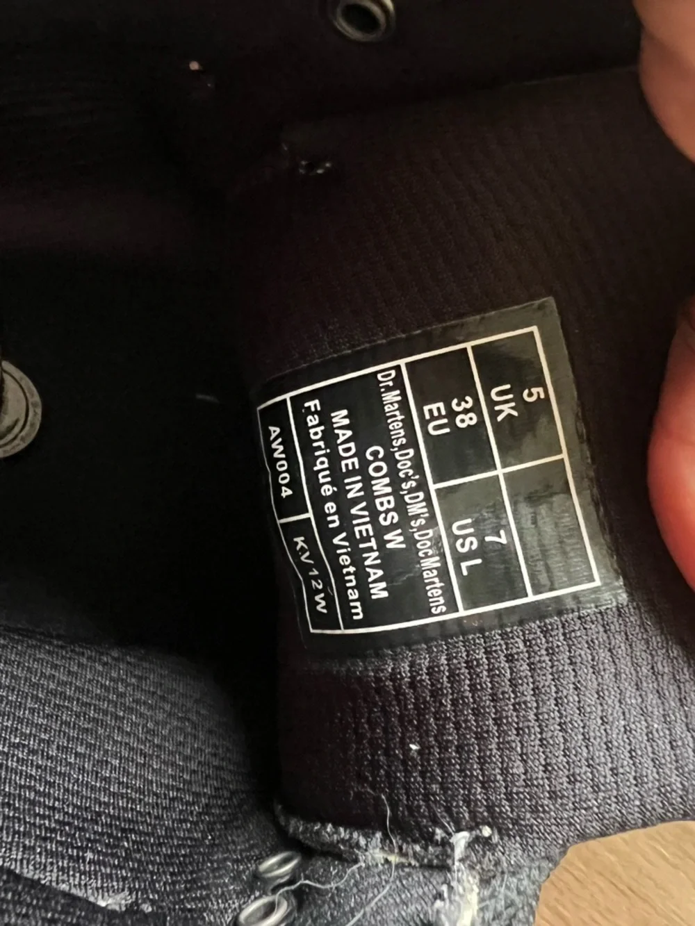 Dr. Martens suede Combat Boots - Picture 4 of 4